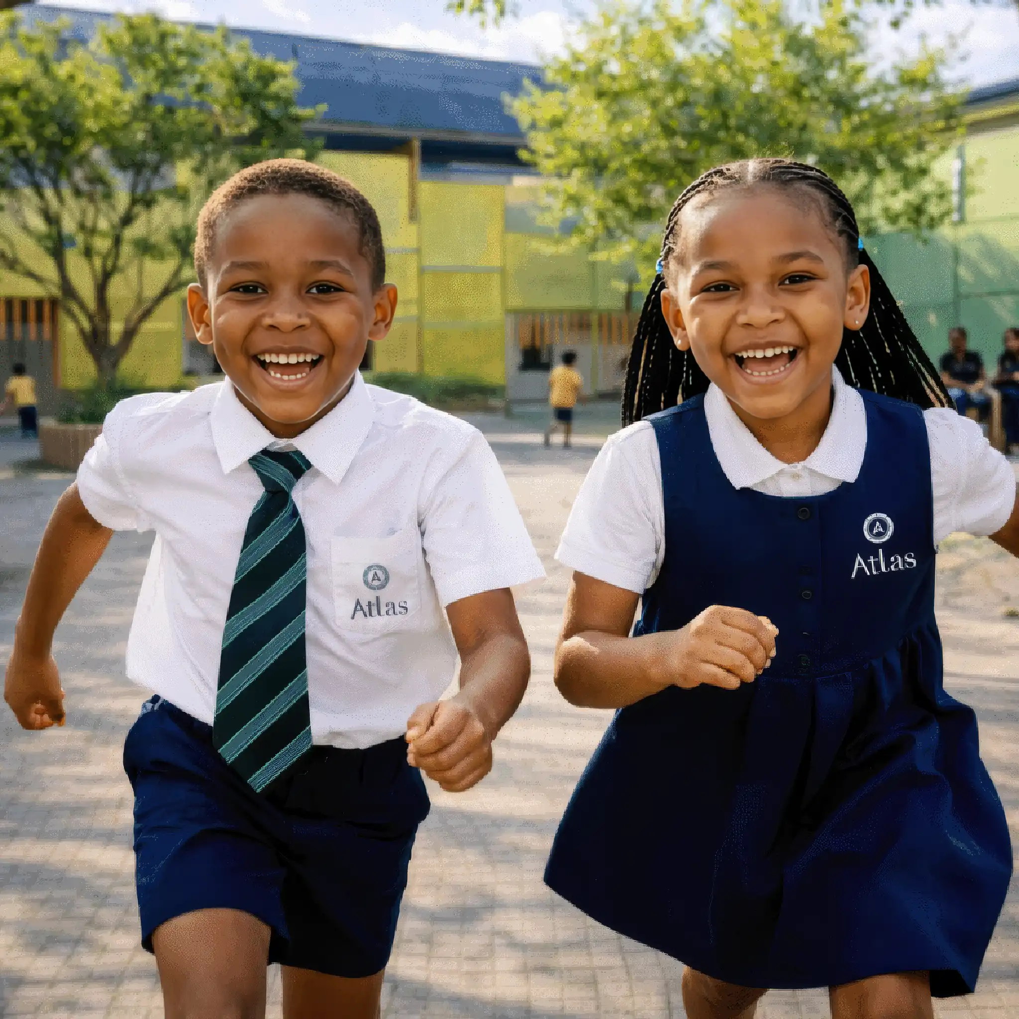 Young Atlas learners arriving with confidence